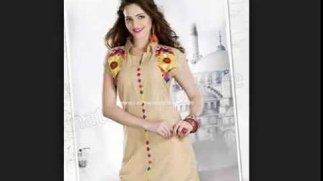 'Latest Fashion 2016 Designer Kurtis Girls Kurtas | Latest Cotton Kurtis, Casual Cotton Kurtis#1'