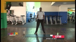 'GYM Affiner les bras du 16 mars 2017 avec le coach à domicile Fabrice'