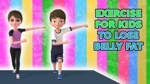'Exercise for kids to lose fat | Kids Workout Video | NuNu Tv'