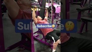 'Incline Smith Bench Press At #PlanetFitness'