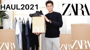 'Zara Haul 2021 *NEW IN* Winter Spring | Zara Man Haul | Men’s Fashion 2021| Étienne'