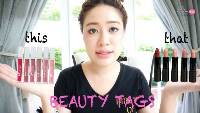 'FAVORITE || This or That?? Beauty TAGS (Eng Version) || NinaBeautyWorld'