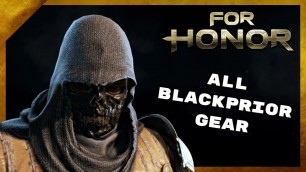 'All Black Prior Gear (Remastered) - For Honor'