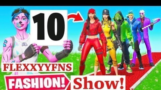 'FORTNITE FASHION SHOW LIVE! CUSTOM MATCHMAKING EU SERVERS (FORTNITE BATTLE ROYALE)'