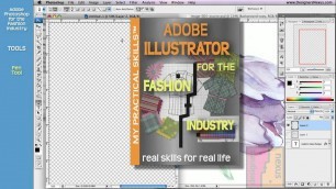 'Photoshop Tutorial for Fashion Design (10/24) Path Creating Tools, Bezier Curves, Sketching'
