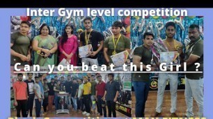 'Plank Challange competition at Max Fitness |  Girls vs boys | Can you beat this girl?'