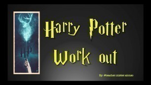 'Harry Potter Work Out / Kids workout video /PE At Home | Open Physed / PE Distance Learning At Home'
