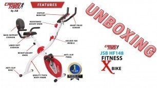 'UnBoxing & Installation of #jsb Cardio Max Fitness Cycle || Best #cycle for Indoor #cardio'