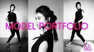 'Model Portfolio Fashion Photoshoot BTS'