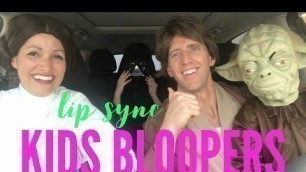 80s Movie Lip Sync KIDS BLOOPERS | Kristin and Danny
