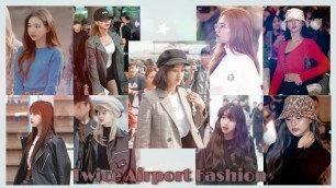 'TWICE (트와이스) Airport Fashion Style'