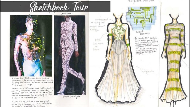 'FOUNDATION ART + DESIGN PORTFOLIO/SKETCHBOOK TOUR'