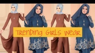 'Trending Top Design 2021 | Latest Dress For Hijabi Girl | New Fashion Trends'