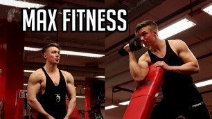 'Working Out At Max Fitness'