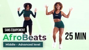 'Afrobeats Dance Workout | Part 3 | Advanced level | Niveau confirmé | No equipment |'