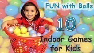 '10 Toddler Activities | Toddler games | indoor games for kids and toddlers | Preschool Games'