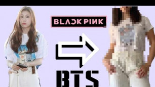 'Recreating Kpop Idol airport outfits (BTS, BLACKPINK,TWICE , RED VELVET and more)'
