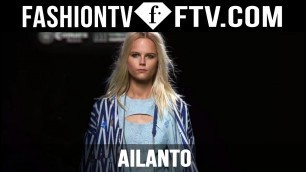 'Ailanto Spring 2016 at Mercedes-Benz Fashion Week Madrid | MBFW Madrid | FTV.com'
