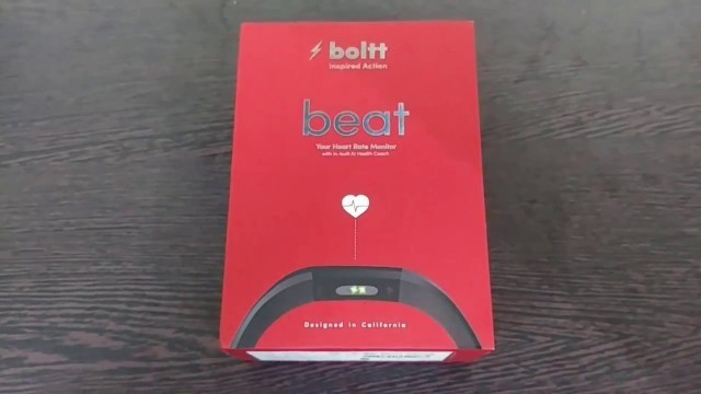 'Unboxing of Boltt Beat Fitness Tracker with Heart Rate Sensor'