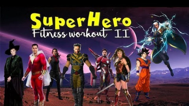 'Superhero Hiit / Kids workout video /PE At Home | Open Physed / PE Distance Learning At Home'