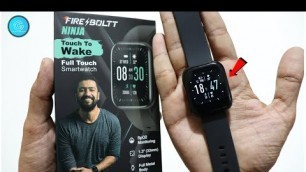 'Cheapest Smart Watch Unboxing & Review - Fire-Boltt Ninja Smart watch - Chatpat Gadgets Tv'