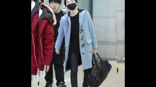 'Suga airport fashion Outfits! #shorts #kpop'