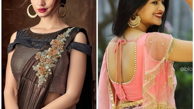 'New model party wear blouse designs 2019-2020 || Latest designer blouse models'