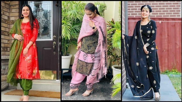 'Trending Punjabi Suit Designs || 2021-2022 || New Designer Suit Ideas ||'