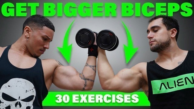'30 Different Dumbbell Bicep Curl Variation Exercises'