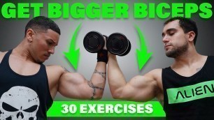 '30 Different Dumbbell Bicep Curl Variation Exercises'