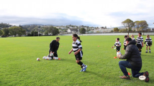'Rippa Rugby Drills | Catch and Pass Flow | Leslie Rugby'