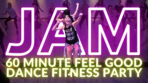 '60 Minute Feel Good Dance Fitness Party | Hip Hop, Pop, Salsa, & Soca ALL in One Workout'