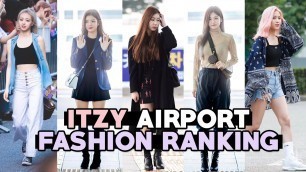 'ITZY Airport Fashion Ranking'
