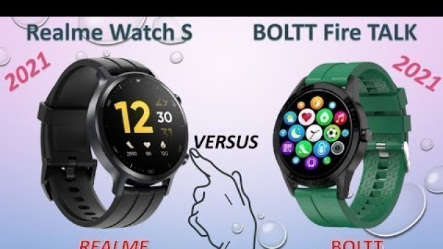 'Boltt TALK Vs Realme watch S | deepdown comparison | lets compare☺️ fitness vs calling #Techpoke!'