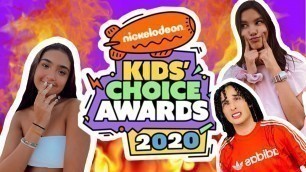 YOUTUBERS NOMINADOS A LOS KIDS CHOICE AWARDS 2020 