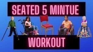 '5 Minute Seated Workout for Kids'
