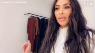 'Kim Kardashian gives tutorial on how to use her ‘gentle’ boob tape after her skin was ripped'