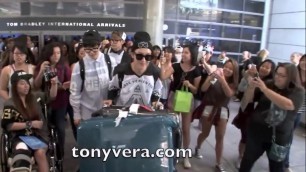 'KPOP STARS ARRIVING AT THE AIRPORT'