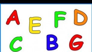 learning alphabet for Kids ! ABC preschool book learning !