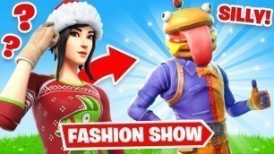 'I hosted a *SILLY THEMED* Fortnite Fashion Show...(SO FUNNY)'