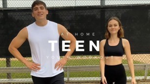 'Total Body Teen Workout for Teenagers & Kids | COV 19 2020'