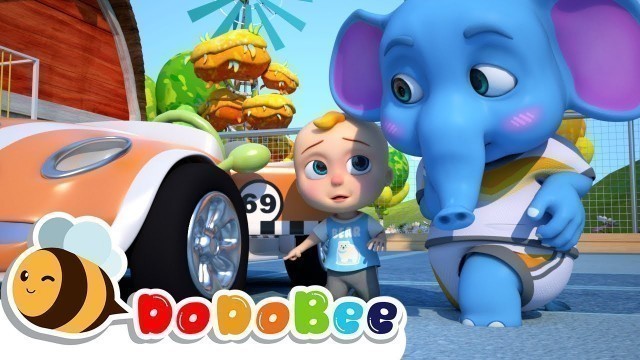 'Wheels on the Bus | DoDoBee Nursery Rhymes & Kids Song'