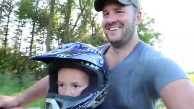 Kids Riding 4 Wheeler ATV (Life on a Farm!)