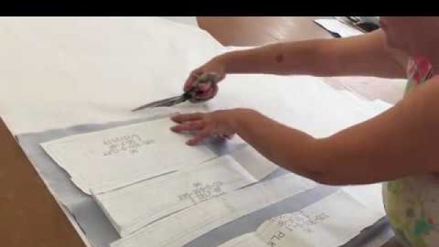 'BTS: CUT and SEW Pattern Cutting | Clothing Manufacturers | #Fashion Design & #Sewing Manufacturing'