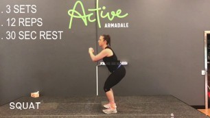 'Mywellness Workout Week 3: Easy'