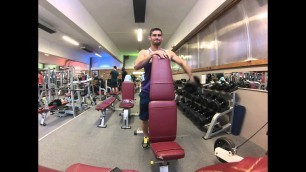 'David Costa - Fitness Model - Elévation latérale 1 bras @ 18 Kg'