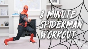 '8 Minute Kids Workout With Spiderman | The Body Coach TV'