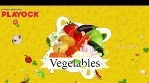 'different types of vegetables names with pictures for kids'