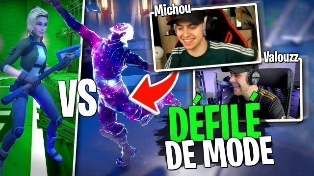 'Défilé de Mode en Bambi vs le Galaxy de Michou sur Fortnite Créatif !'