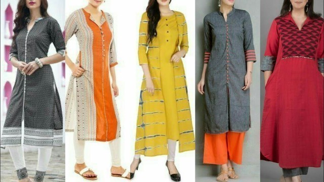 'Latest Stylish And Trendy Designer Casual Kurta/Kurti Dress Design//New Fashion Trends 2019'